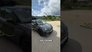 Elettrica in carica: se il cavo non si stacca? Con la Cupra Raval si fa così #cupraraval #alvolante