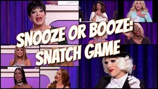 Snooze Or Booze Rpdr S9 Ep 6 Game W Gina Tonic & Gilda Wabbit