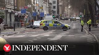 Man, 22, arrested on suspicion of attempted murder after Euston funeral drive-by shooting