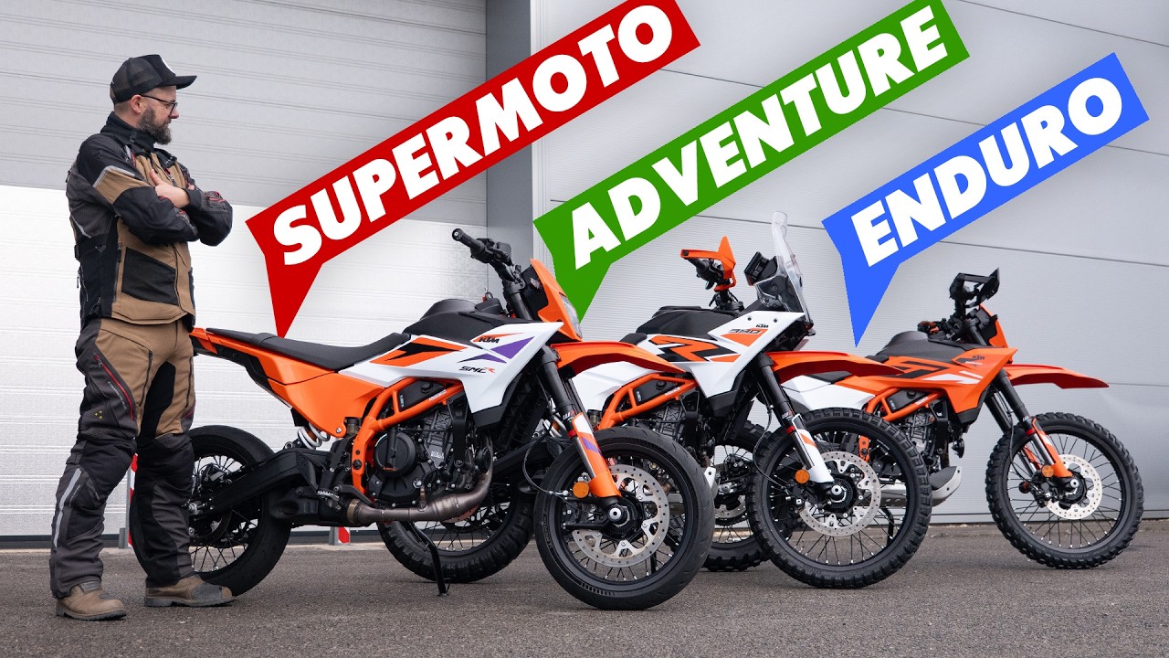 Какой KTM 390 лучше? Супермото, Adventure или эндуро