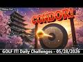 GOLF IT! Daily Challenges - Jade Temple Daily Grind - 05/28/2026