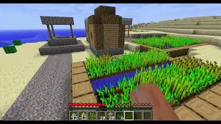 jogando o minecraft release 1.0