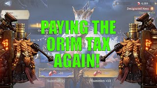 TAXED BY ORIM AGAIN | ANCIENT SUMMONS TOO [Watcher Of Realms]