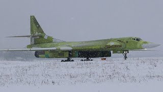 First flight of the new Tu-160M ​​strategic missile carrier