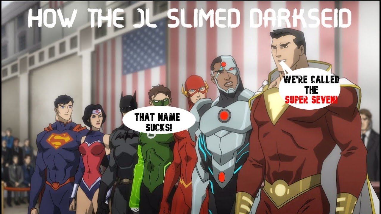 How The Justice League United and Hoed DARKSEID (Justice League War(2014)).