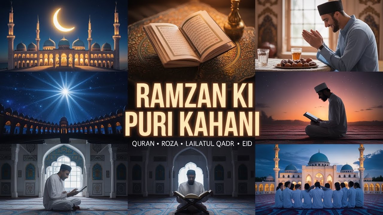 RAMJAN KI PURI KHANI | Qur'an roza lailatul qadr and eid | #ramadan #islam 
