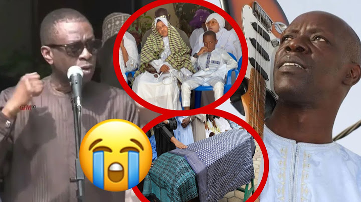 😭Perte Compagnon Perte Na Kharit perte Na Conseiller-Youssou Ndour Fait Pleuré la Famille De Djiby 😭