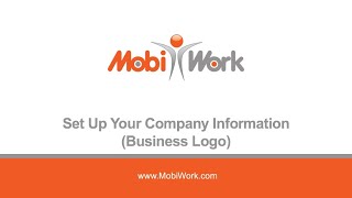 Set Up Your Business Logo