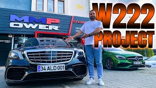 W222 SCLASS'ı S63 AMG MAKYAJLIYA ÇEVİRDİK