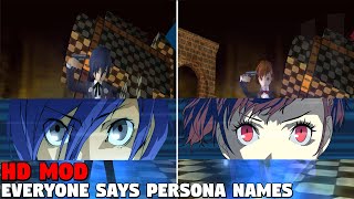 Persona 3 Portable - Everyone SAYS ALL Persona Names