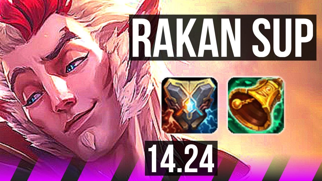 RAKAN & Ashe vs ZAC & Varus (SUP) | KR Master | 14.24