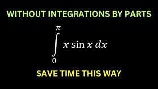: HAVE YOU DONE THIS WITHOUT INTEGRATIONS BY PARTS?