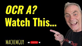 Ocr A Mcqs Explained