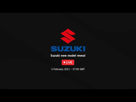 Suzuki new model reveal - 5 Feb 2021 - 0700 GMT