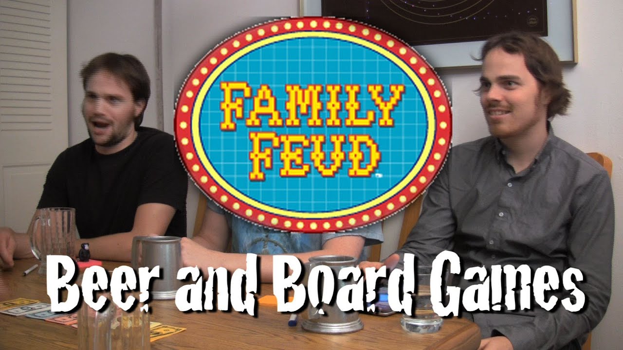 Drunk Family Feud Beer and Board Games YouTube