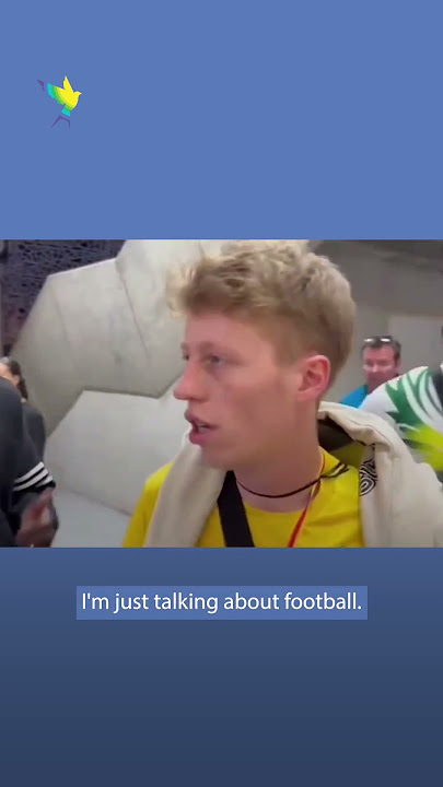 Football fan chants 'free Palestine' on TV after Israeli interrupts & berates him with 'no politics'