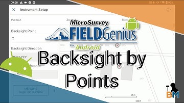 FieldGenius for Android: Backsight by Point | Bench Mark