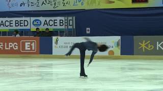 20140103 피겨 종합선수권 쇼트 차준환 junhwancha