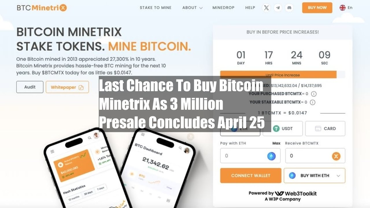 Bitcoin Minetrix: Unlock The Power Of Cryptocurrency Mining