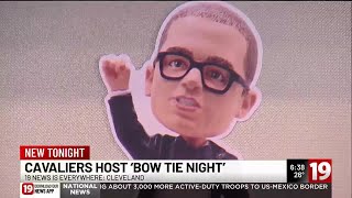 Cavs' Bow Tie Night honors Nick Gilbert, raises money for NF1 research