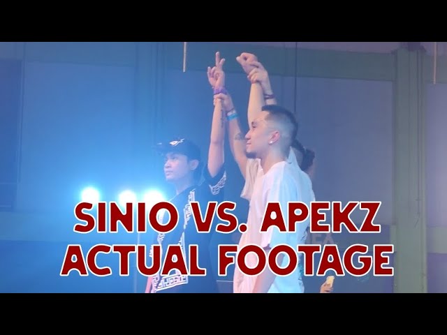 FlipTop - Sinio vs Apekz