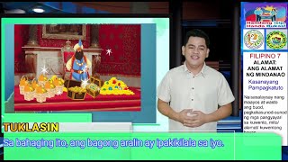 FILIPINO 7: ANG ALAMAT NG MINDANAO