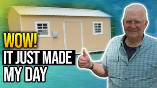 Wife Surprises Husband with Workshop Upgrade by Atlas Backyard Sheds 701 views 11 months ago 3 minutes, 7 seconds