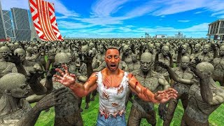FRANKLIN vs 100 MILLION ZOMBIES 😱 | Indian Bike Driving 3D Ultimate Battle 🔥 screenshot 3