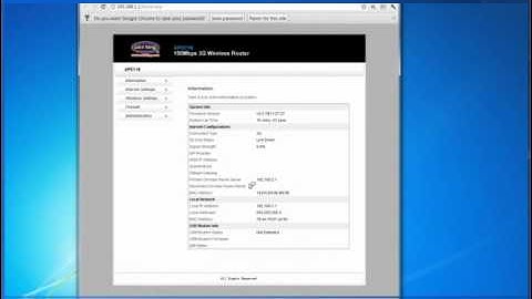 Procedure on how to configure AP0116 in Windows 7 using Static Connection