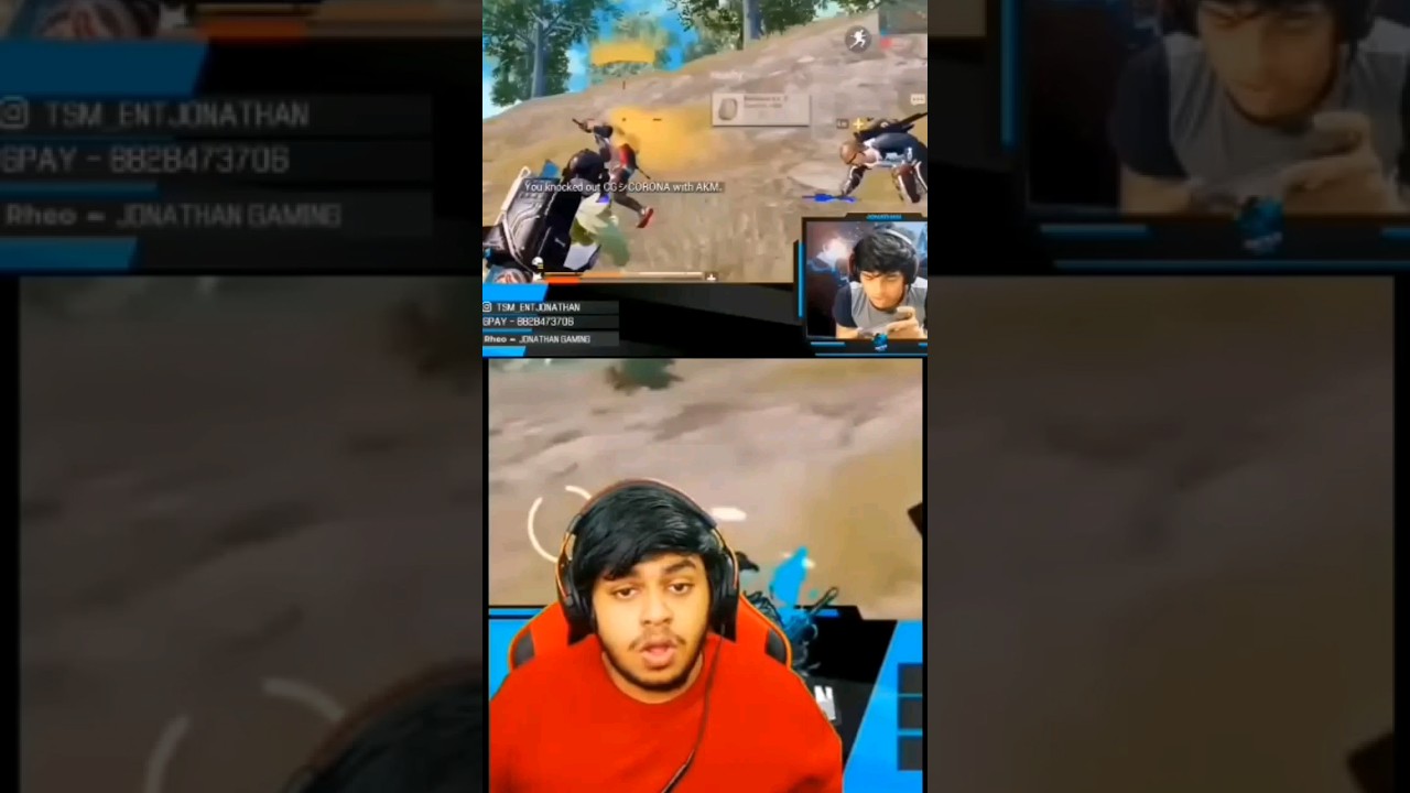 Jonathan Impossible  Clutch 🥵🔥 #shorts #pubgmobile #jonathangaming #gaming #bgmi #kinganbru