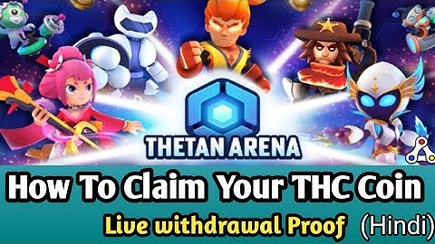 Thetan Arena How To Withdrawl ||Thetan Arena Live Withdrawal Proof|| #thetanarena #playtoearn