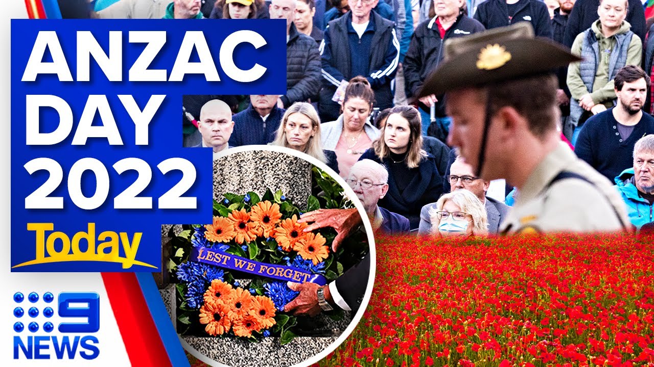 How Australia is marking Anzac Day 2022 | 9 News Australia