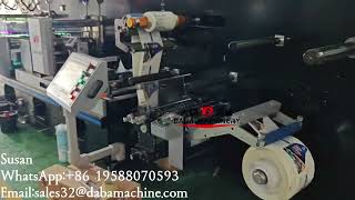 DABA Label Inline Flexo Printing Machine 7 Colors Printing + 1 Color Delam&Relam For Sticker Product