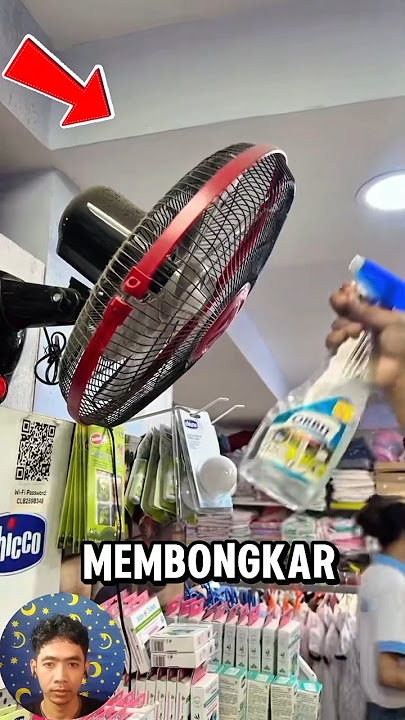 cara simpel membersihkan kipas angin #shortvideo #foryou #kipasangin
