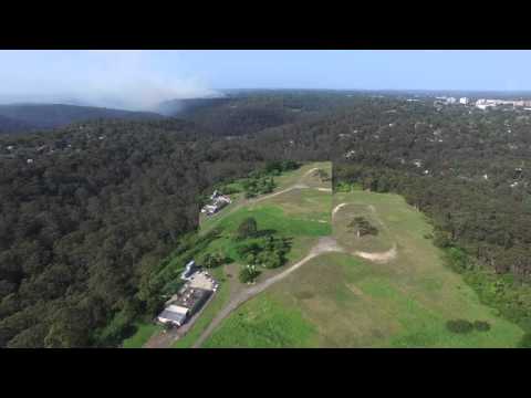 Bushfire (Hazard reduction)  I  4K  I  Aerial cinematography