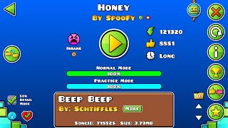 Honey By Spoofy Completed Geometry Dash