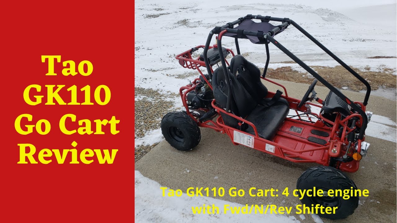 Tao GK110 Go Kart Review and Ride