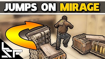 TOP 10 JUMPS ON MIRAGE - CS:GO Tips and Tricks