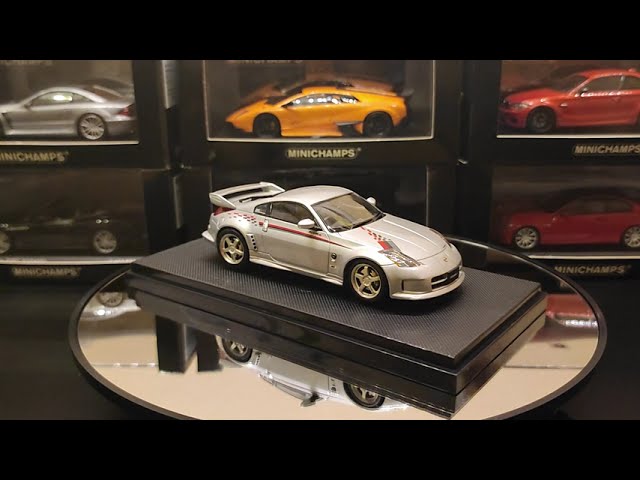 EBBRO 1/43 ニッサン フェアレディ Z ﾊﾞｰｼﾞｮﾝﾆｽﾓ 2007 (ｼﾙﾊﾞｰ