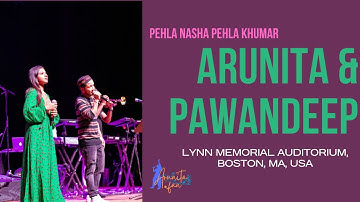 Pehla Nasha Pehla Khumar by Arunita Kanjilal & Pawandeep Rajan live in concert in Lynn Auditorium