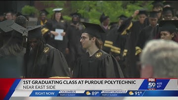 First graduating class at Purdue Polytechnic