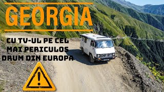 Cu TV-ul pe cel mai periculos drum din Europa ! Expediția din GEORGIA/ ROCAR TV TVD