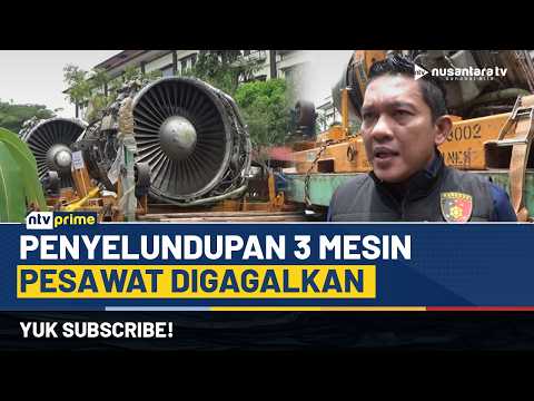 3 Mesin Pesawat Senilai Rp30 Miliar Diamankan di Batam! Diduga Akan Diselundupkan | NTV