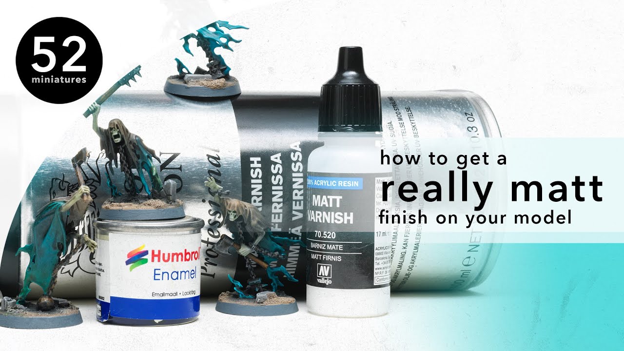 Stahly's best matt varnishes for painting miniatures (spray, airbrush &  brush-on) » Tale of Painters
