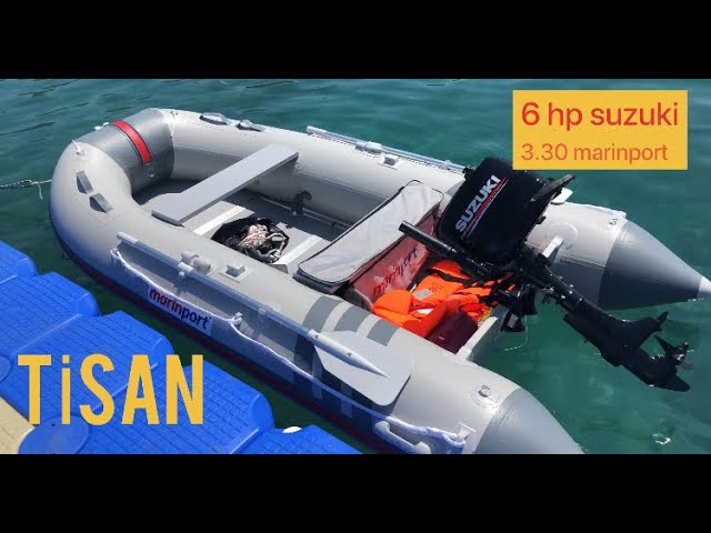 Bot ile Tisan Ada gezisi.6 hp suzuki,3.30 marinport - YouTube