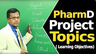 PharmD - Project Topics | Learning Objectives |Teach Global