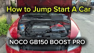 How To Jump Start Your Car - Using Noco GB150 Boost Pro Lithium Jump Starter