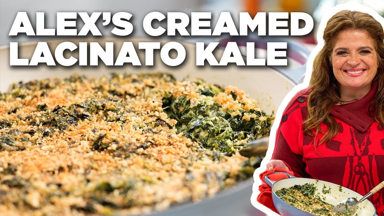 Alex Guarnaschelli's Creamed Lacinato Kale The Kitchen Food Network