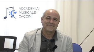 Il Maestro Aurelio Pitino alla Caccini (2014)