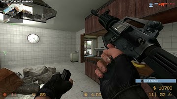 Counter Strike : Source - Orilla House - Gameplay "CT Forces" (with bots) No Commentary